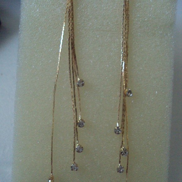 BOGO New long dangle 4.25" drop earrings MST1015 - Picture 2 of 3